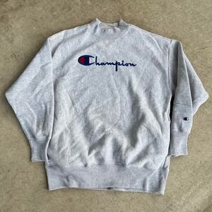 1990s reverse weave Embroidered Champion Sweater Size S